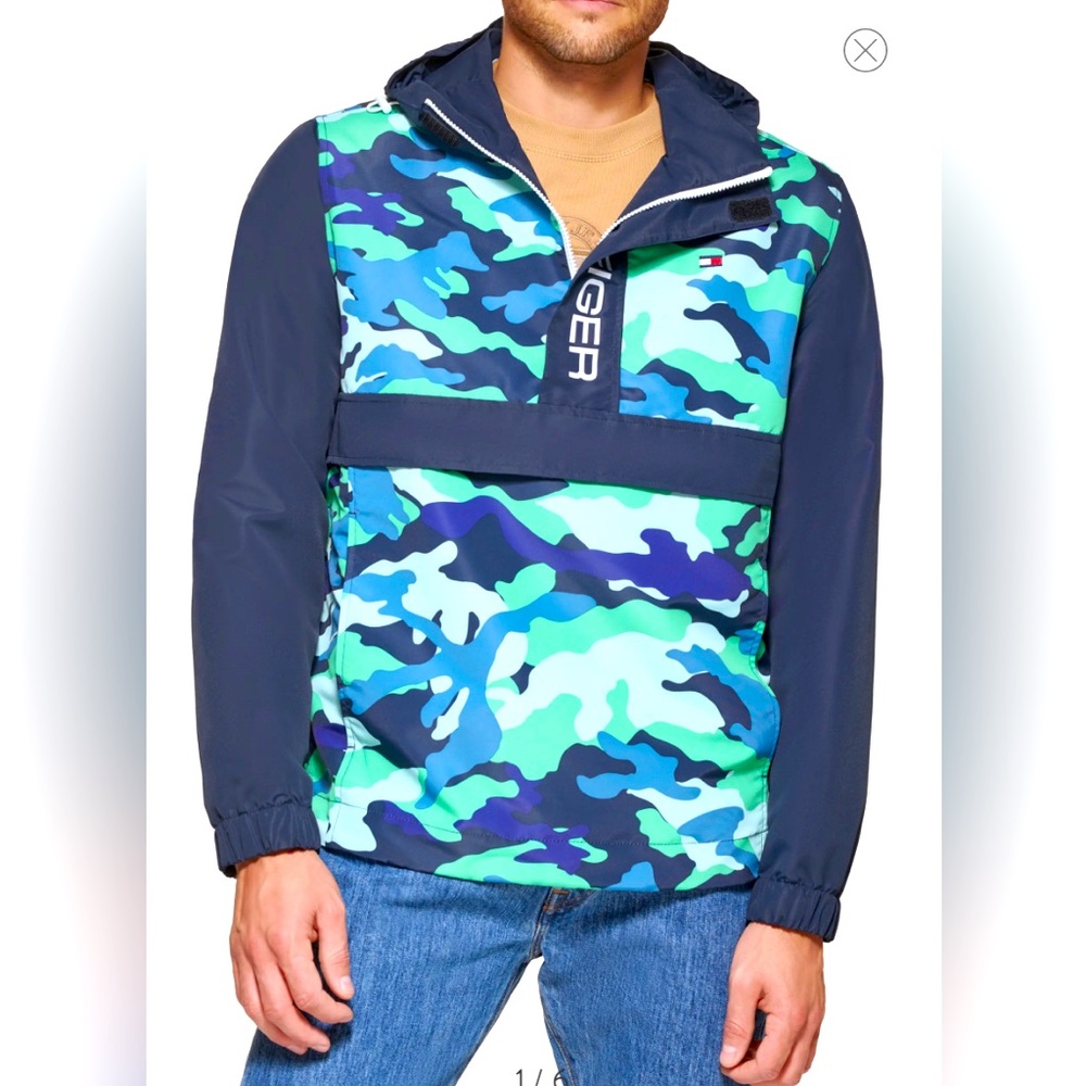 Tommy Hilfiger Lightweight Water Repellent Anorak NWOT